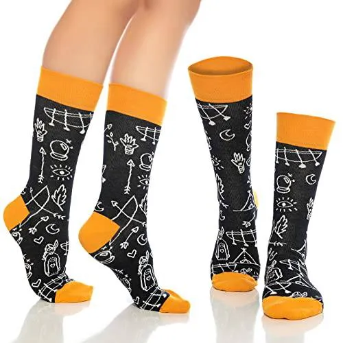 Bambooven Men & Women Fun Dress Socks –  (6 Pairs)