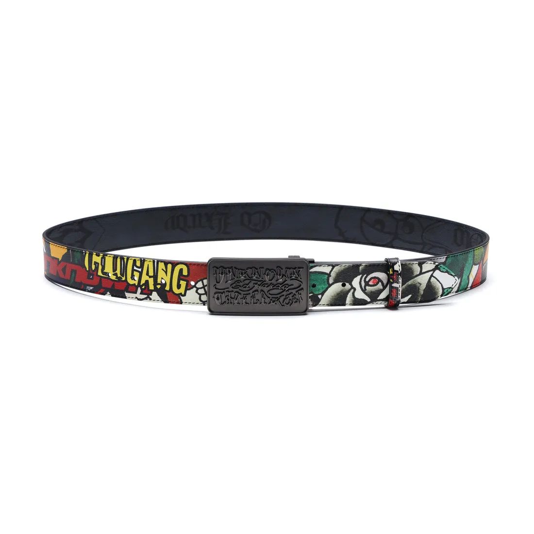 Belt Reversible UNKNOWN x ED HARDY x CHIEF KEEF