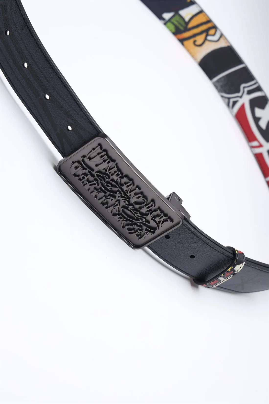 Belt Reversible UNKNOWN x ED HARDY x CHIEF KEEF