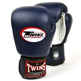 BGVLA2 Twins Air Flow Navy-White Boxing Gloves