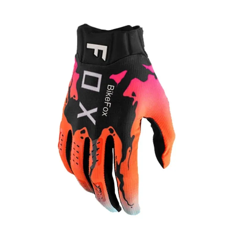 Bikefox Fox Cycling MTB Gloves ATV BMX Off Road Motorcycle Gloves Mountain Bike Bicycle Racing cycling for men fox Gloves