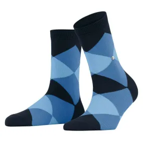 Burlington Bonnie Socks - Marine Navy