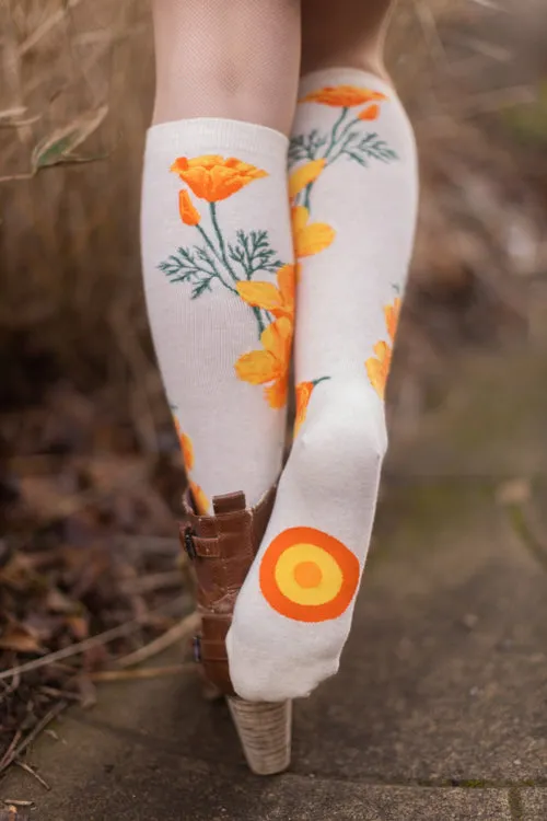 California Poppy Knee High