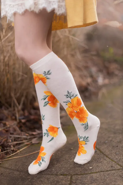 California Poppy Knee High