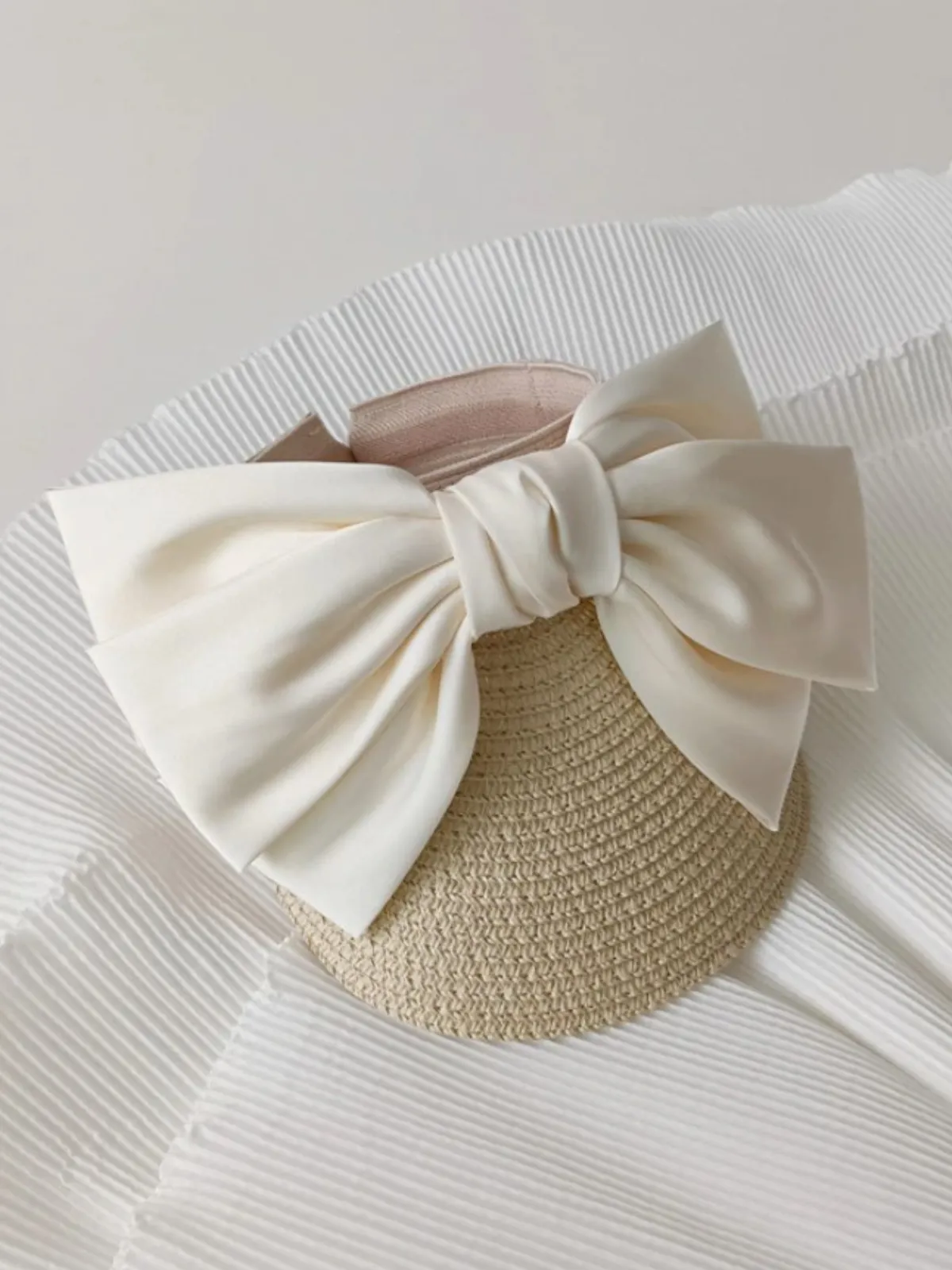 Chic Style Big Bow Sunhat