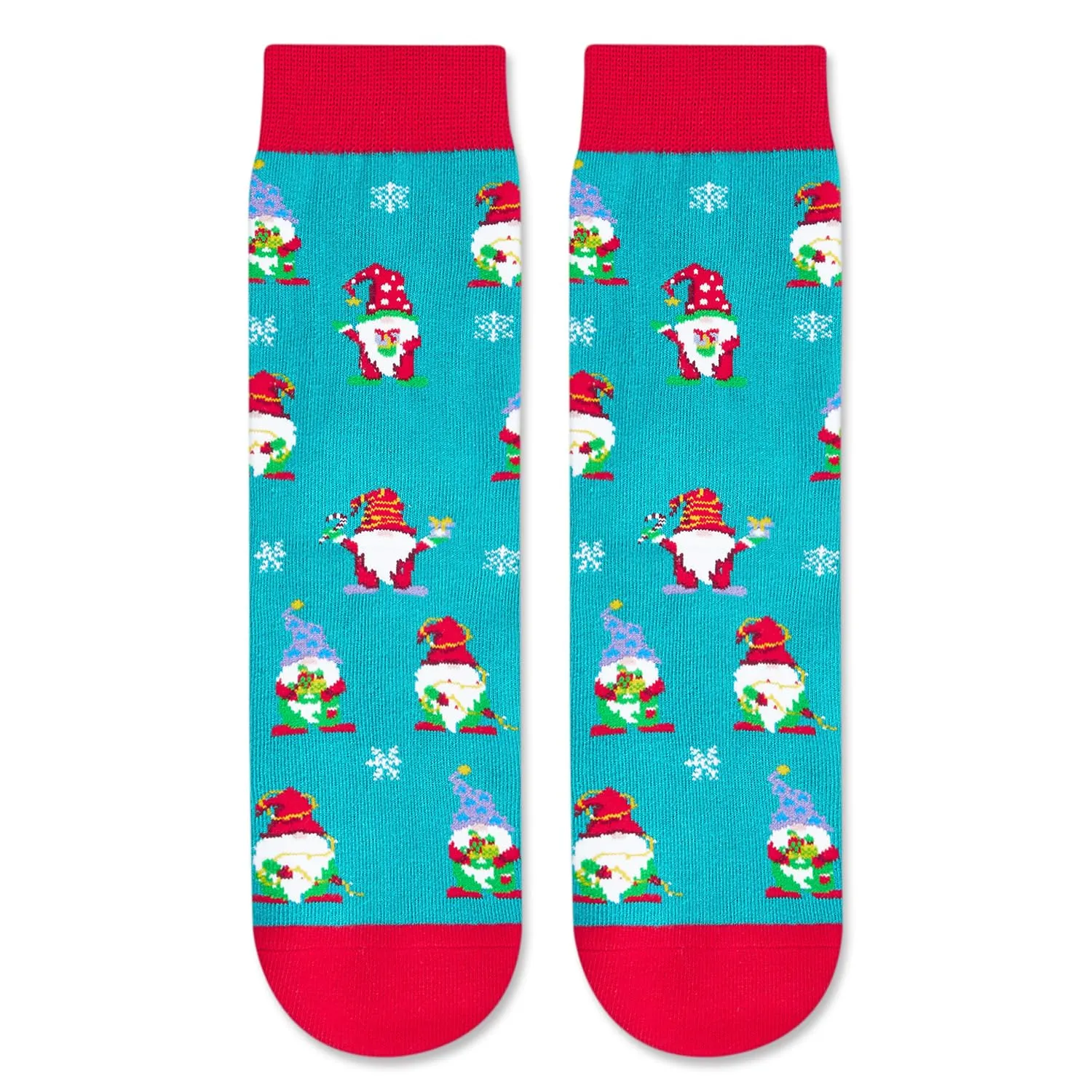 Christmas Gifts Stocking Socks for 7-9 Years Boys Girls - Secret Santa Socks Gnome Christmas Socks for Kids