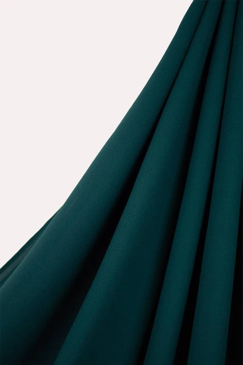 Classic Chiffon Hijab - Emerald