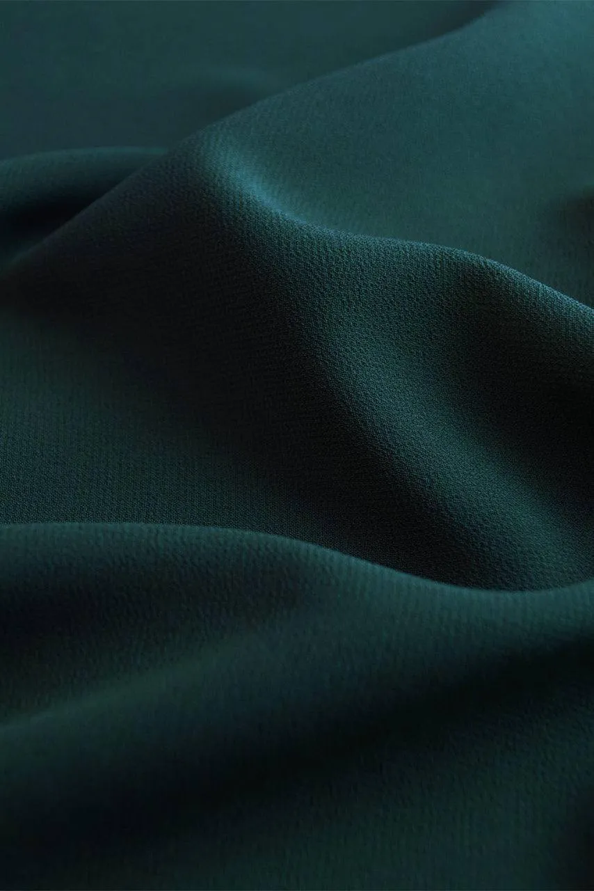 Classic Chiffon Hijab - Emerald