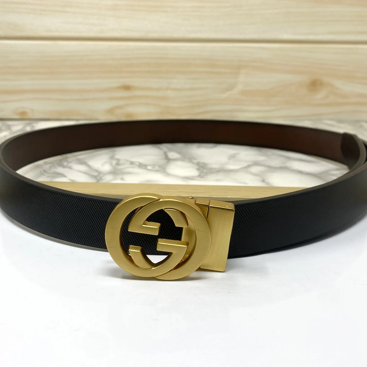 Classic Design Reversible Strap Belt For Men-JonasParamount