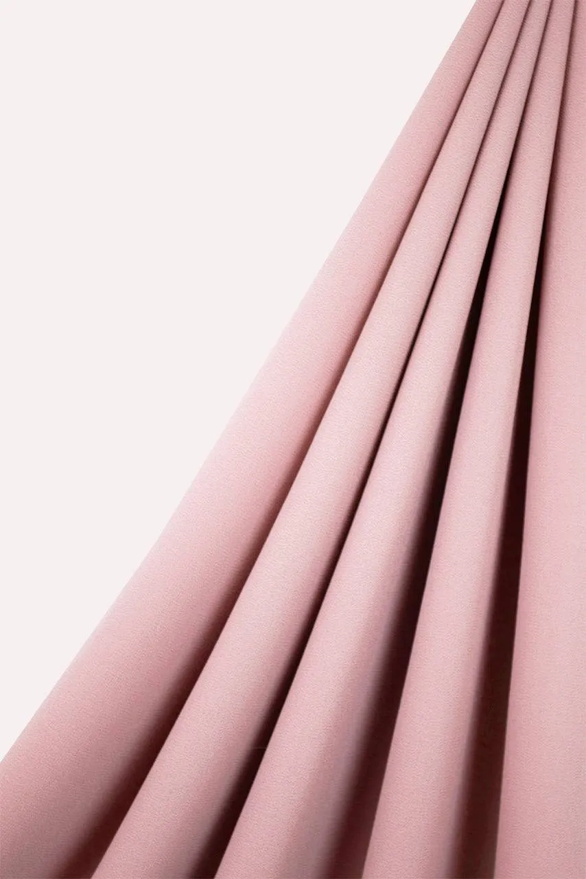 Classic Maxi Chiffon Hijab - Dusty Mauve