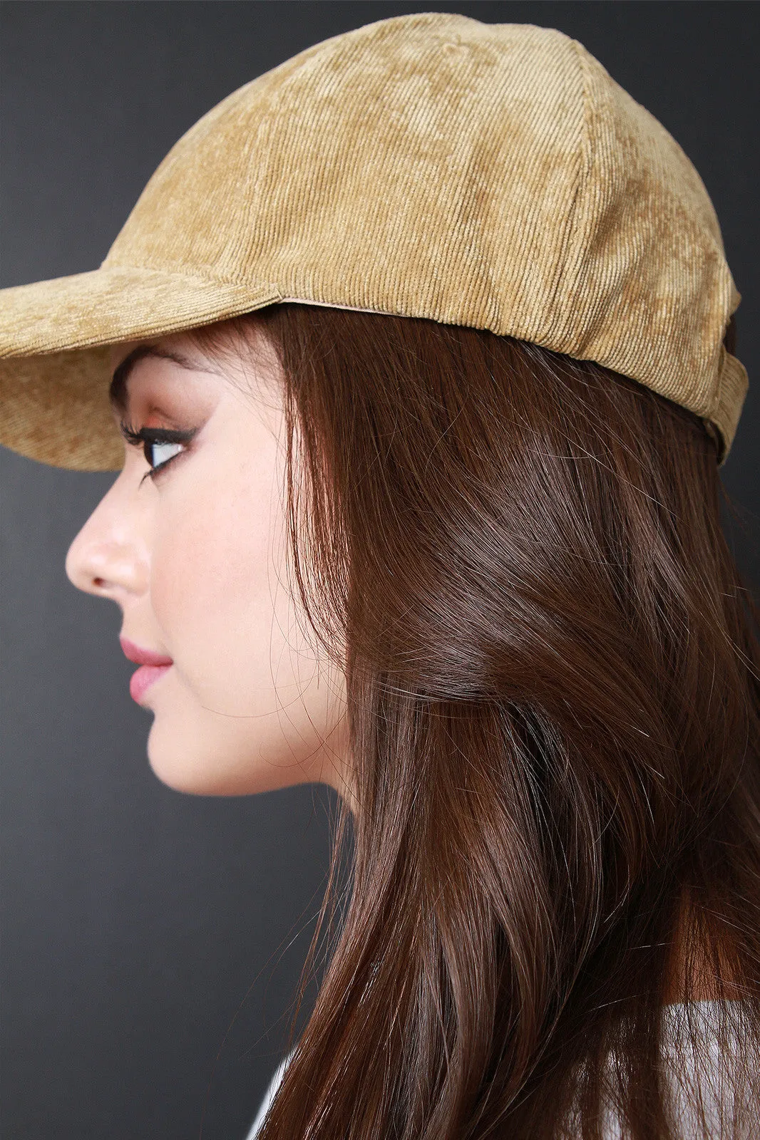 Corduroy Baseball Hat