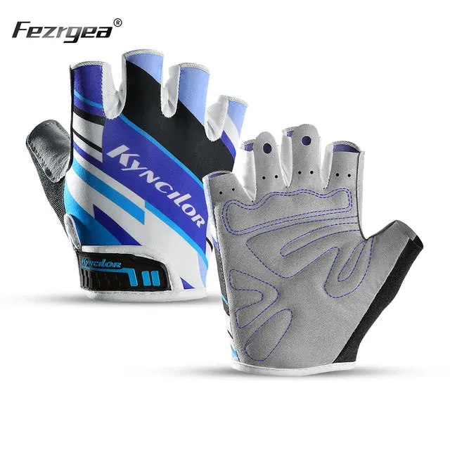 Cycling Gloves Sports Fitness Men And Women Breathable Non-Slip Short-Finger Outdoor Bicycle Half-Finger Gloves