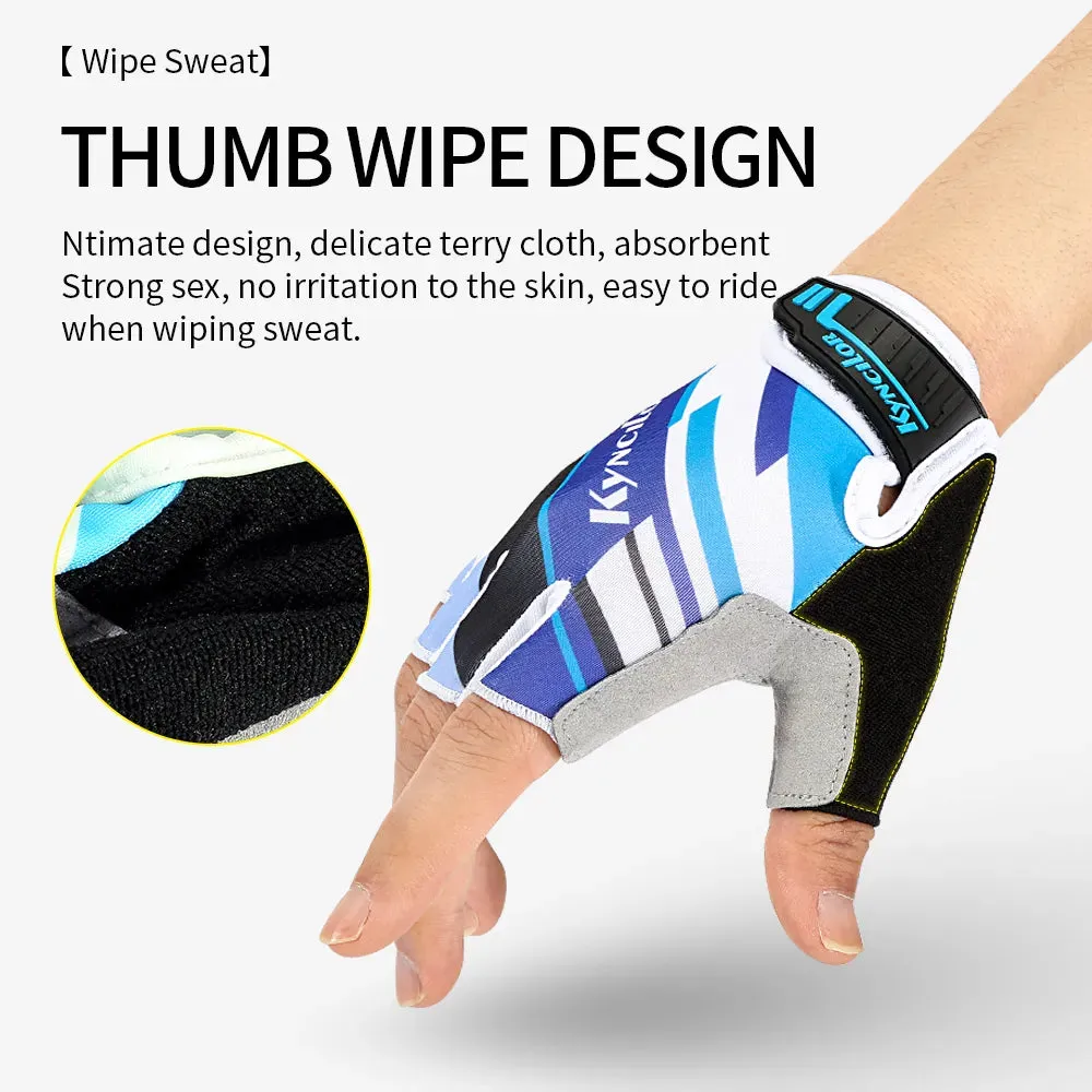 Cycling Gloves Sports Fitness Men And Women Breathable Non-Slip Short-Finger Outdoor Bicycle Half-Finger Gloves