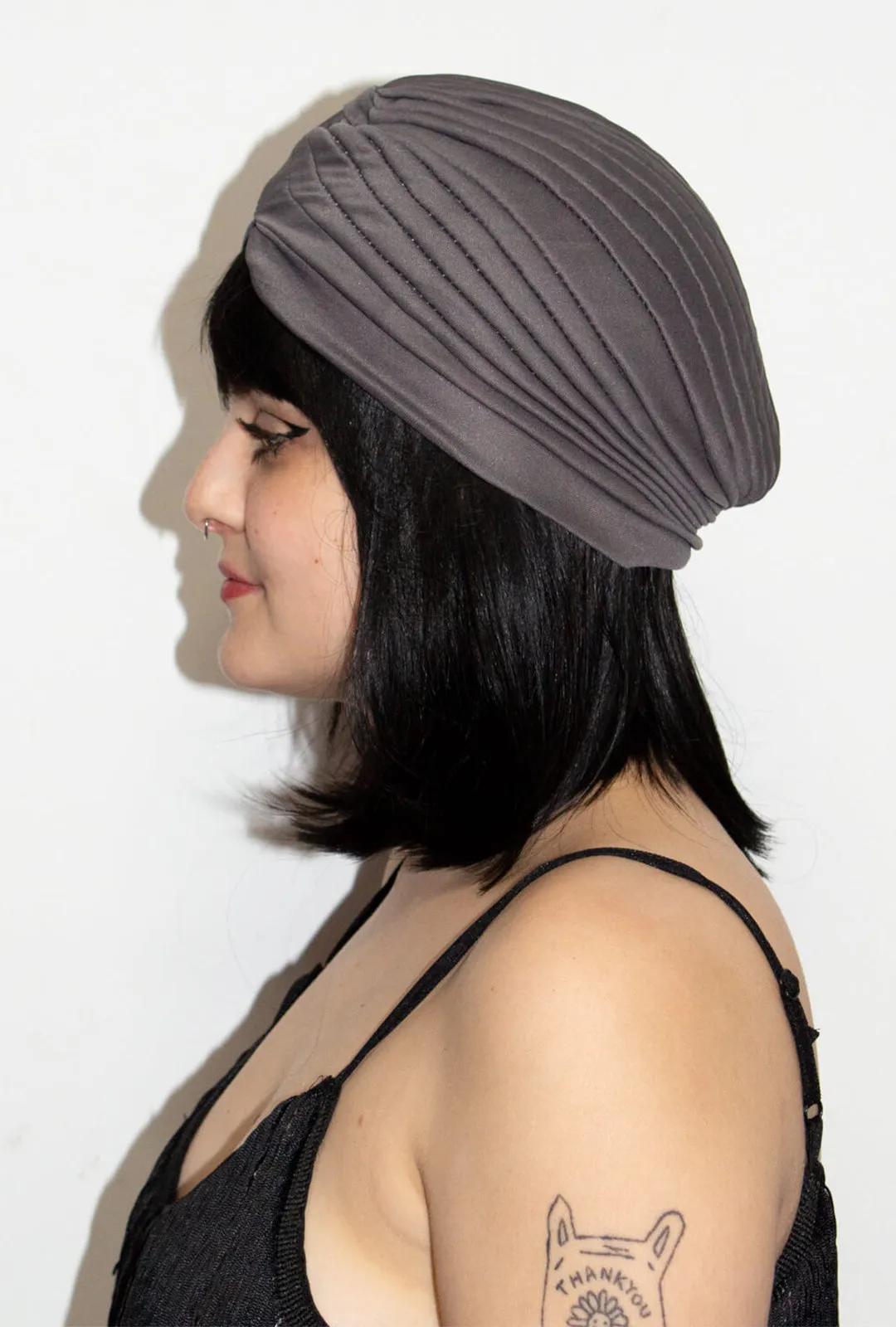 Dark Grey Turban