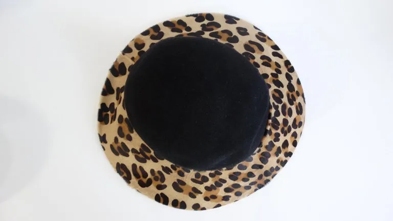 Frank Oliver Leopard Print Hat