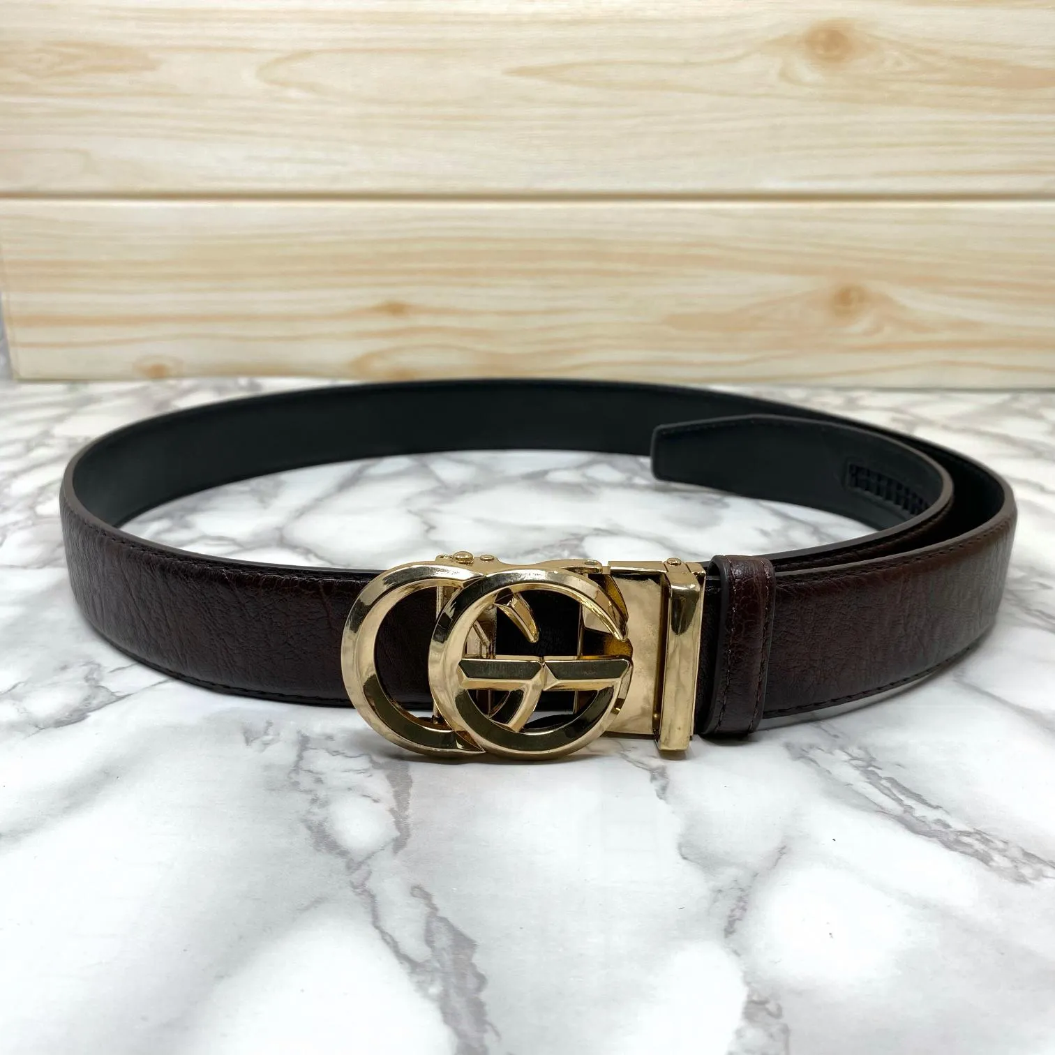 GG Design Adjustable Auto Lock Belt For Men-JonasParamount