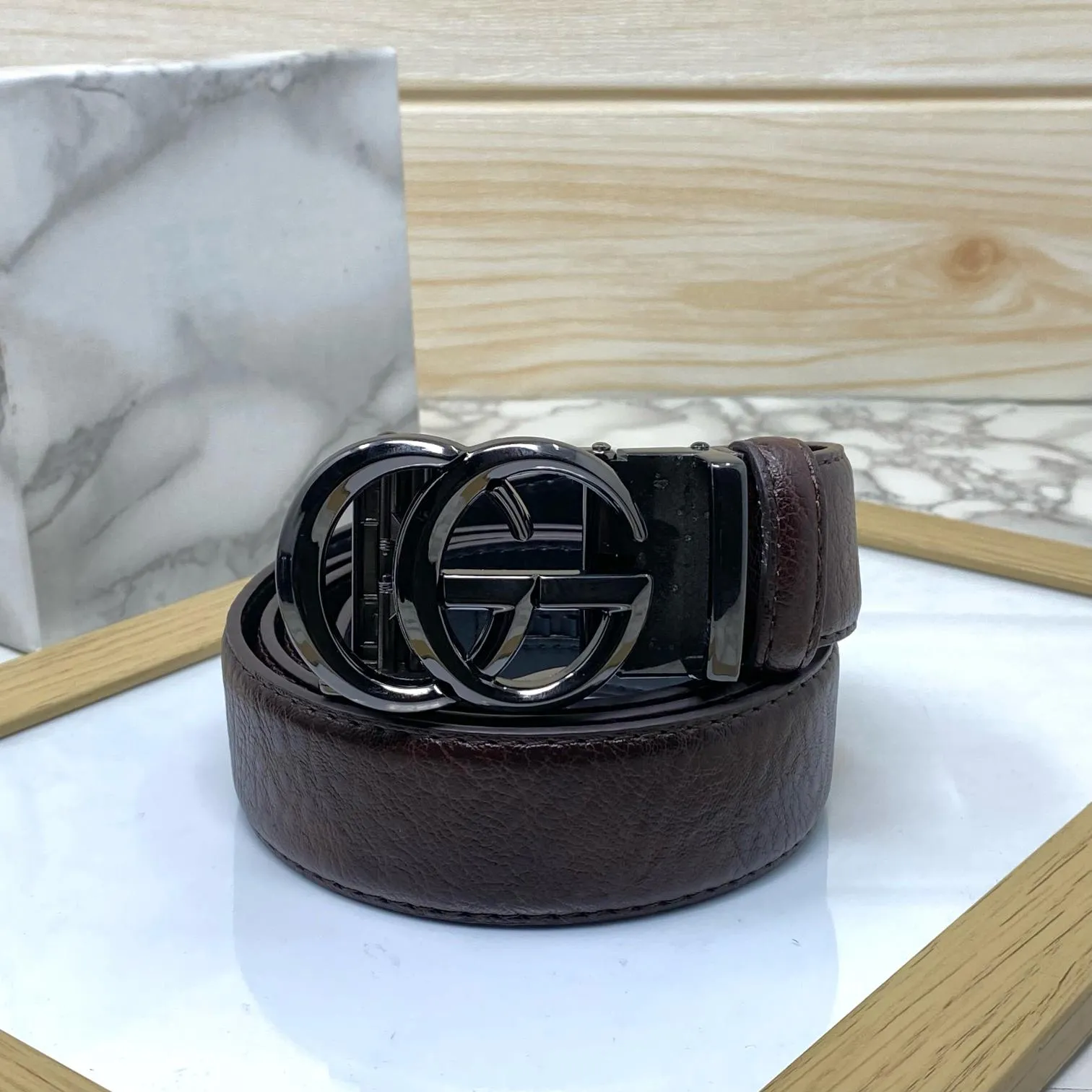 GG Design Adjustable Auto Lock Belt For Men-JonasParamount