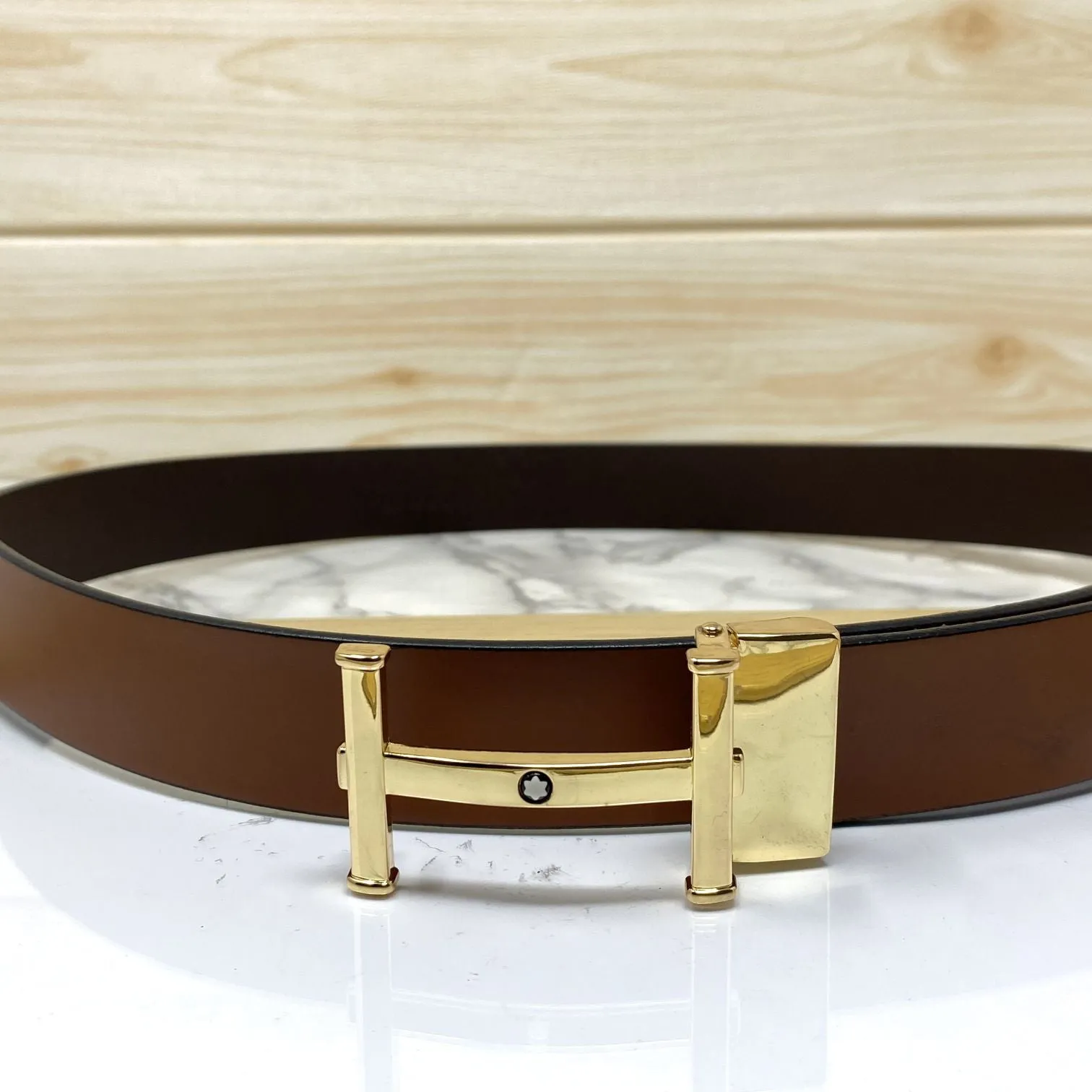 H-Point Premium Quality Leather Strap Belt-JonasParamount