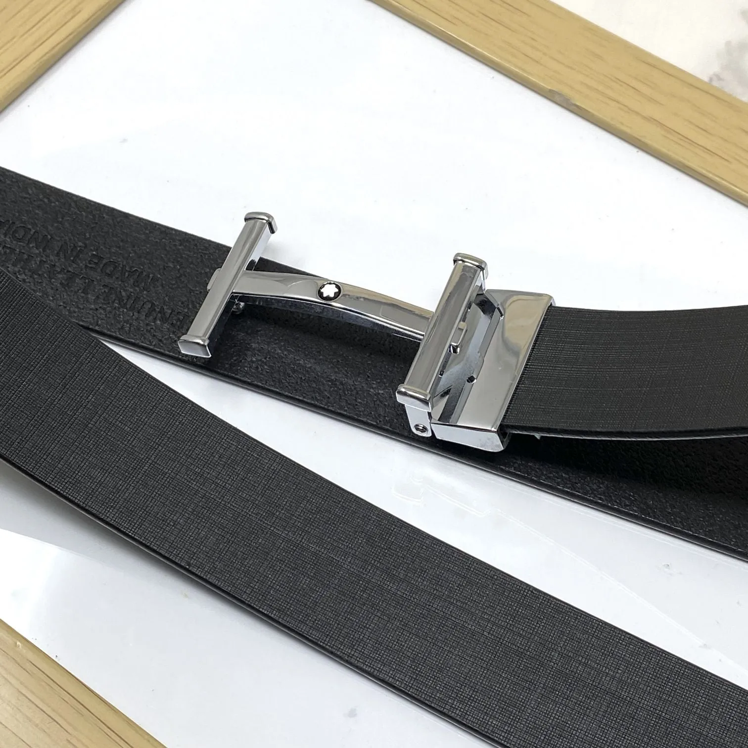 H-Point Premium Quality Leather Strap Belt-JonasParamount