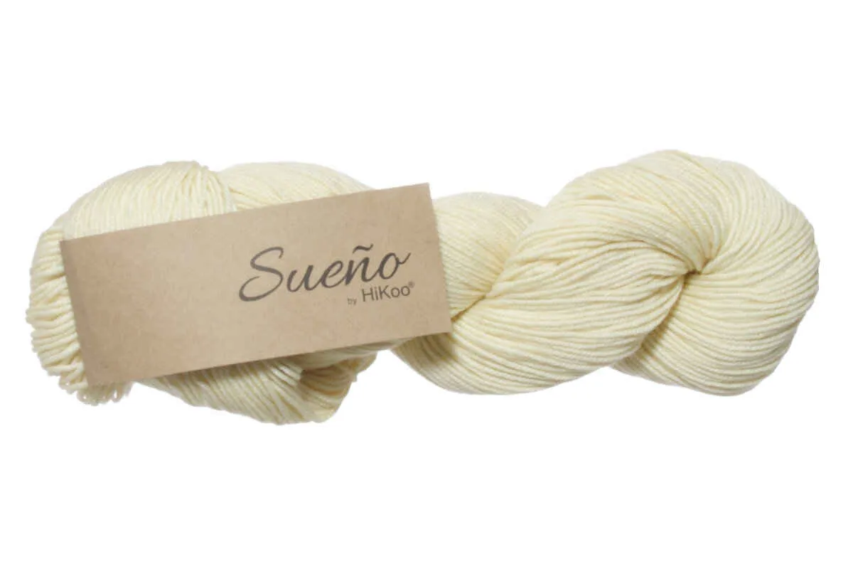 HiKoo Sueno Yarn - 1100 - Natural