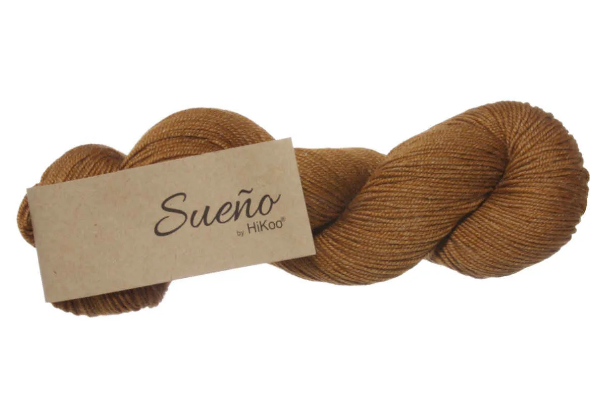 HiKoo Sueno Yarn - 1102 - Caramel