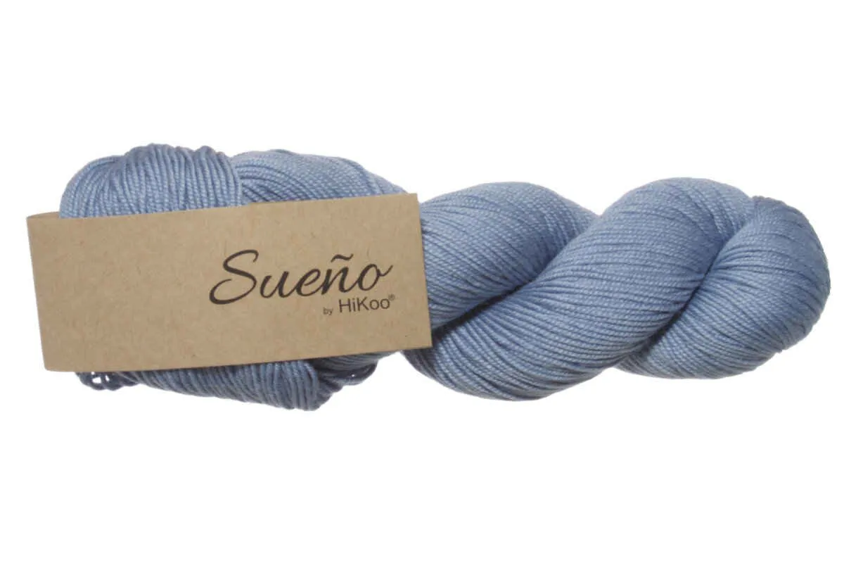 HiKoo Sueno Yarn - 1134 - Smokey Rain