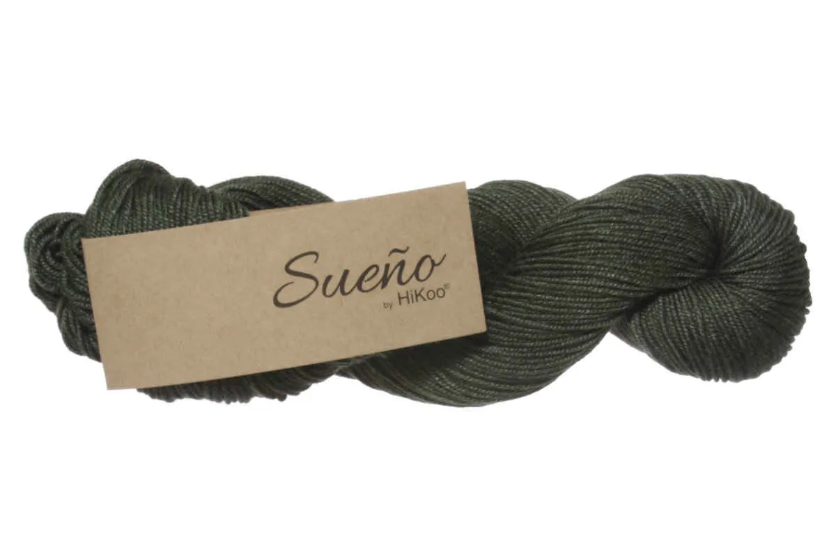 HiKoo Sueno Yarn - 1145 - Evergreen