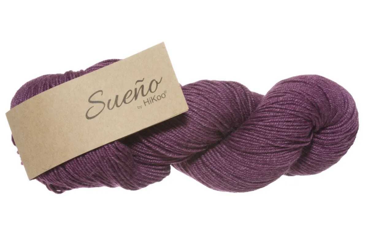 HiKoo Sueno Yarn - 1150 - Plum