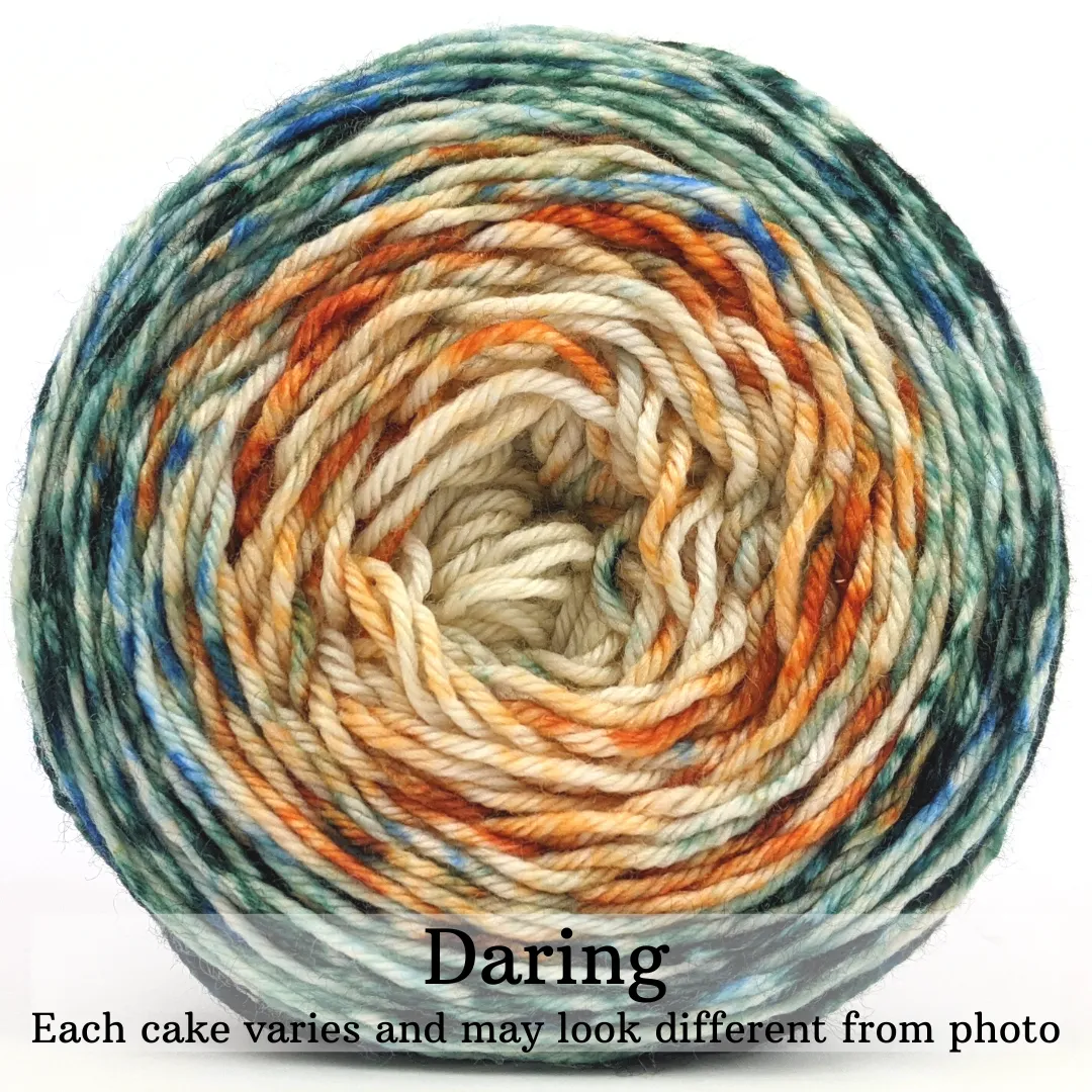 Knitcircus Yarns: Country Roads Impressionist, ready to ship yarn