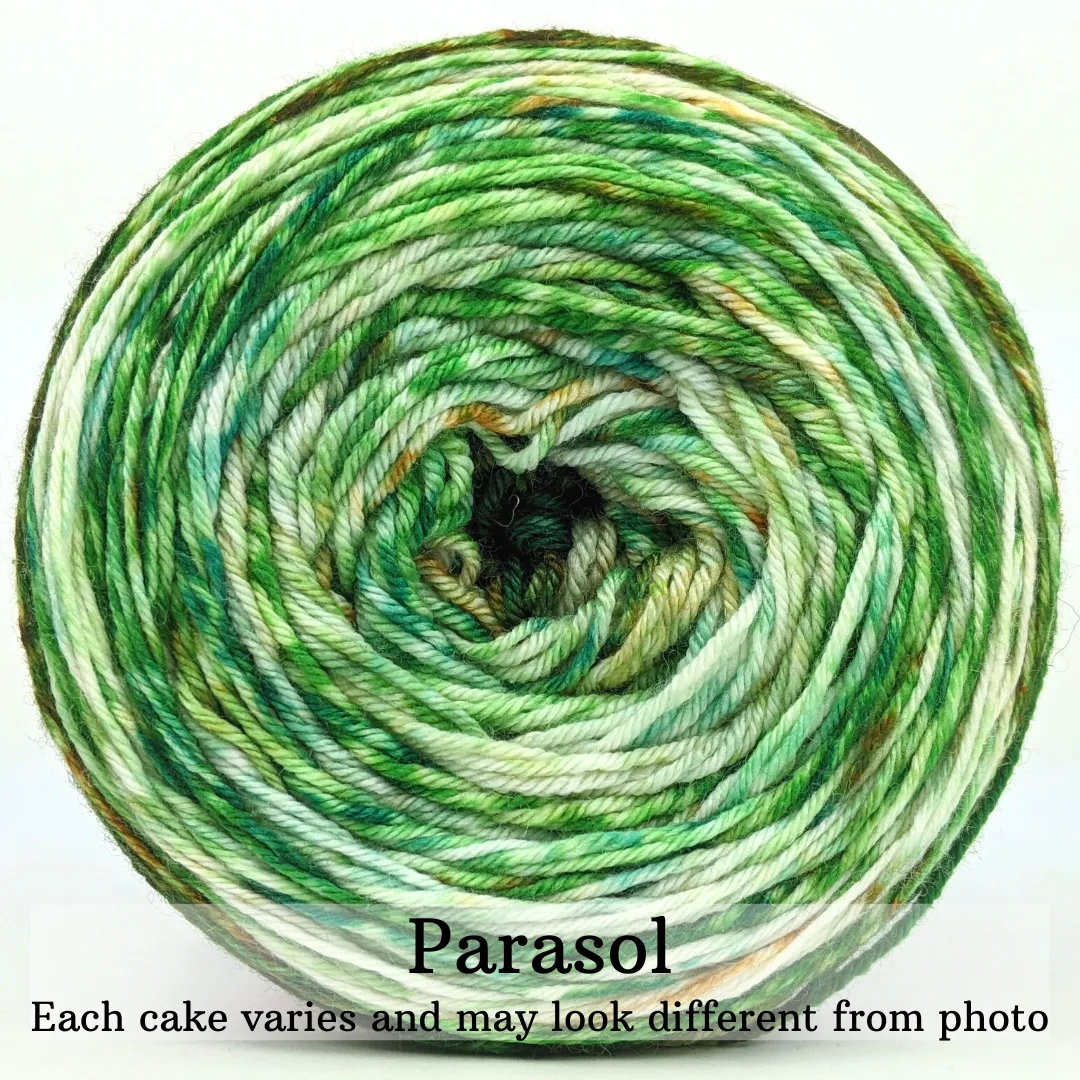 Knitcircus Yarns: Have Yarn, Will Travel Modernist, dyed to order yarn