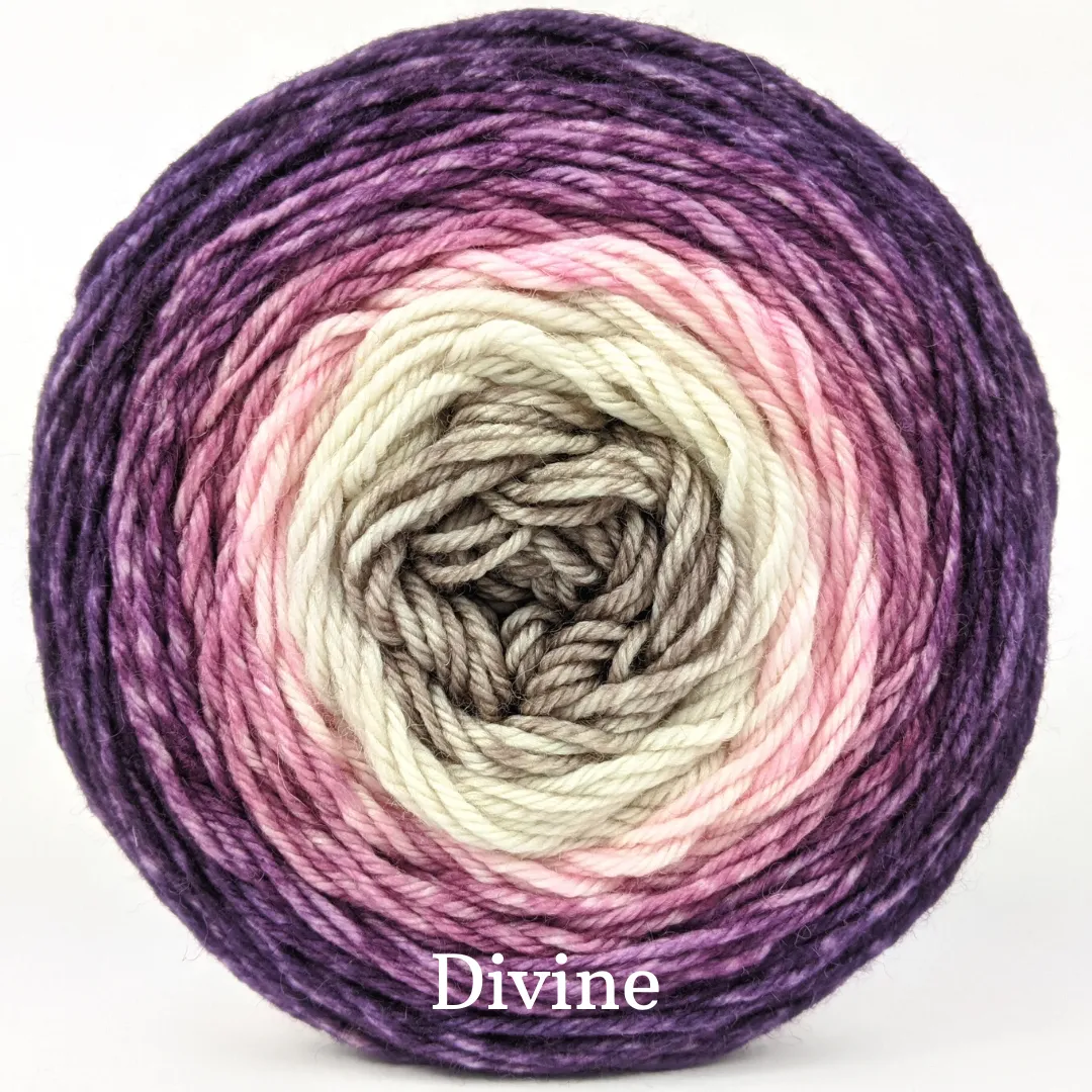 Knitcircus Yarns: Hopeless Romantic Gradient, ready to ship yarn