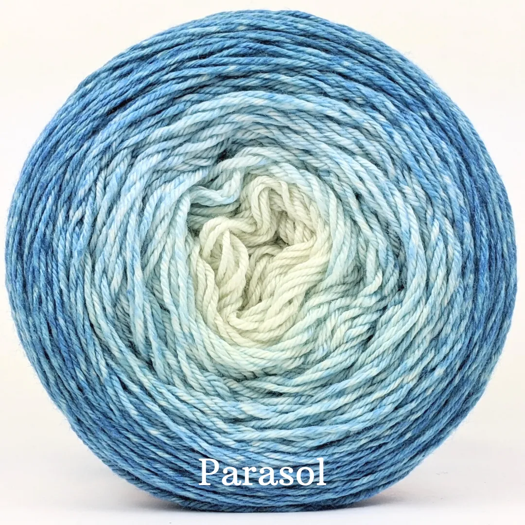 Knitcircus Yarns: Sea Legs Gradient, dyed to order yarn