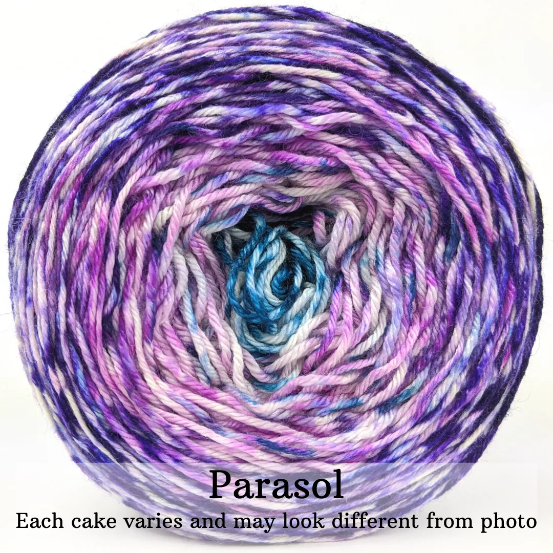 Knitcircus Yarns: The Knit Sky Impressionist Gradient, ready to ship yarn