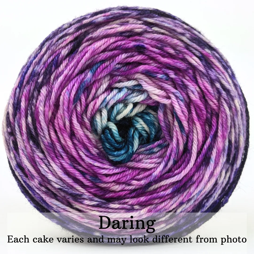 Knitcircus Yarns: The Knit Sky Impressionist Gradient, ready to ship yarn