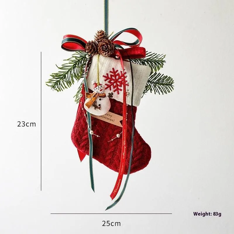 Knitted Christmas Stockings – Festive Decorations for Your Holiday Scene Layout