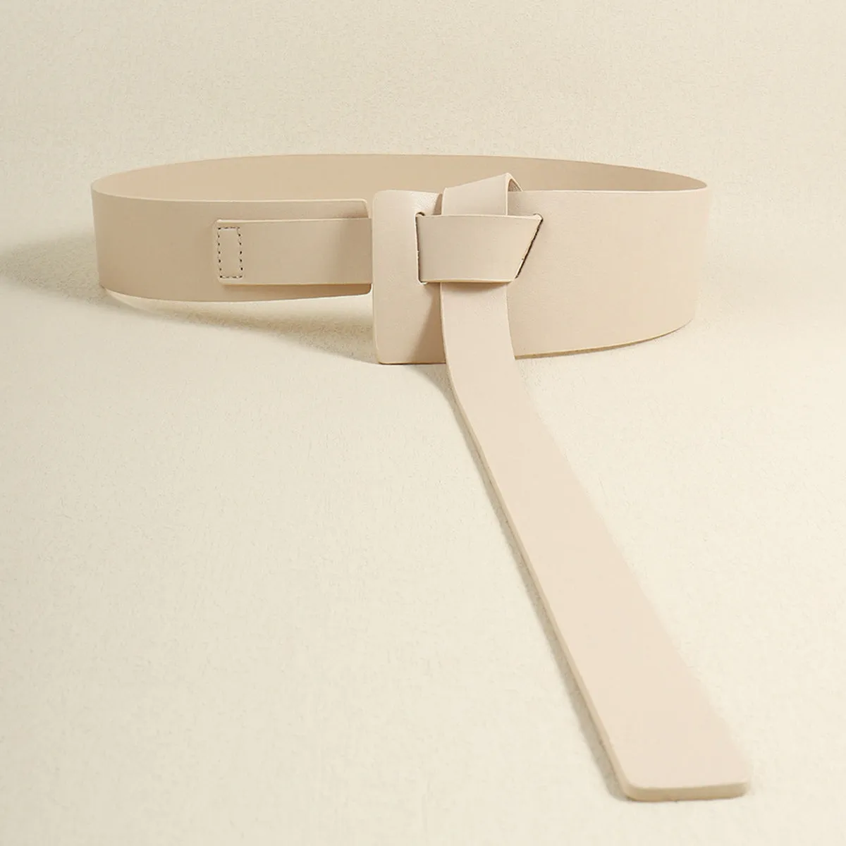 Knot Detail PU Belt