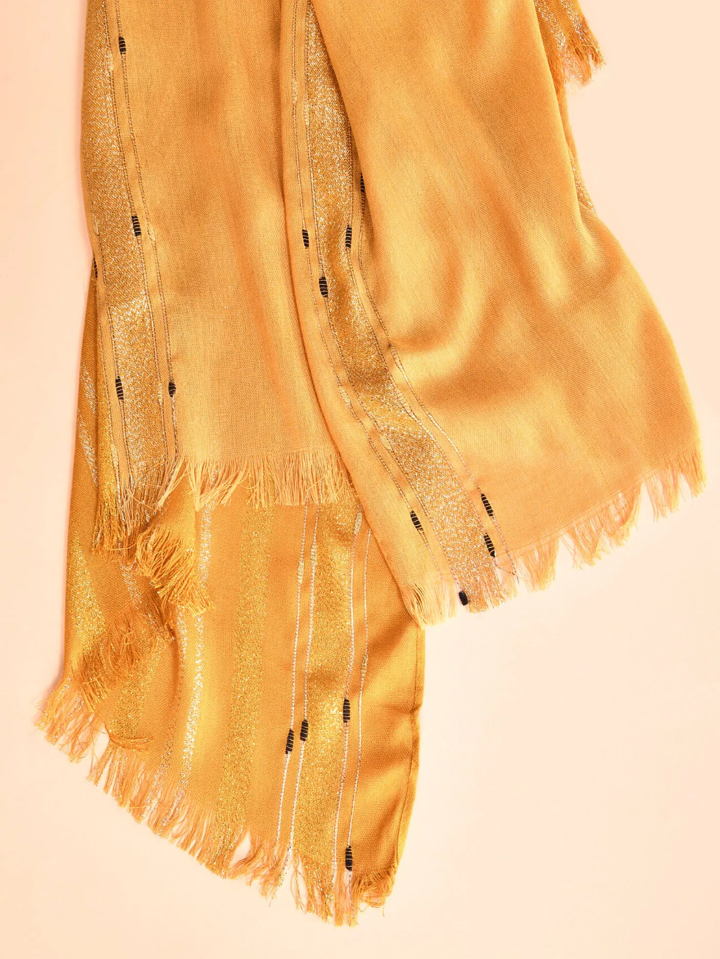 Printed Shimmer Scarf