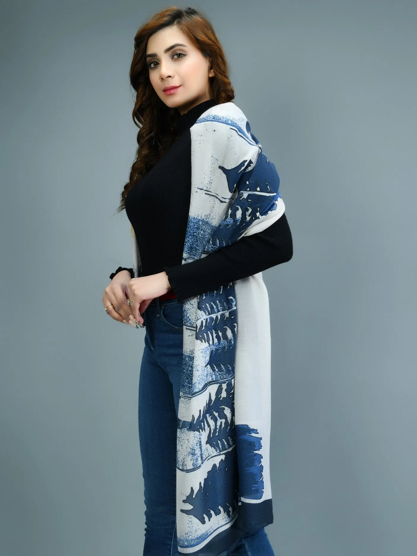 Printed Viscose Scarf