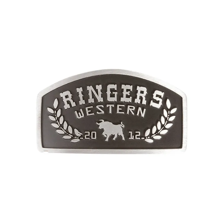 Ringers Western Midlands Belt Buckle - Silver