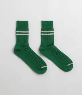 RoToTo Merino Lambswool Socks - Green