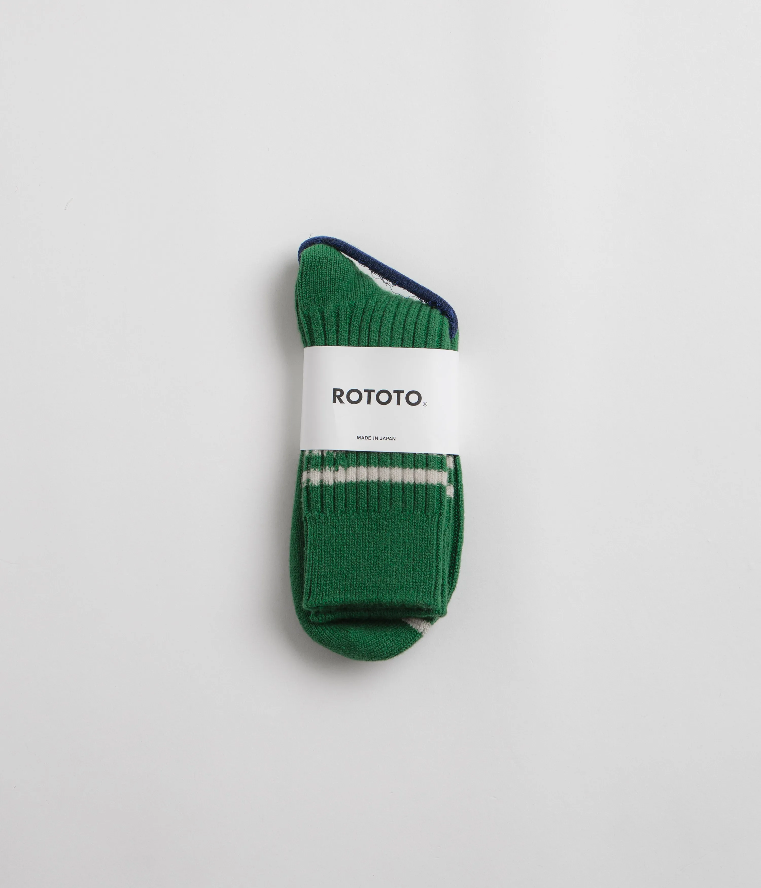 RoToTo Merino Lambswool Socks - Green