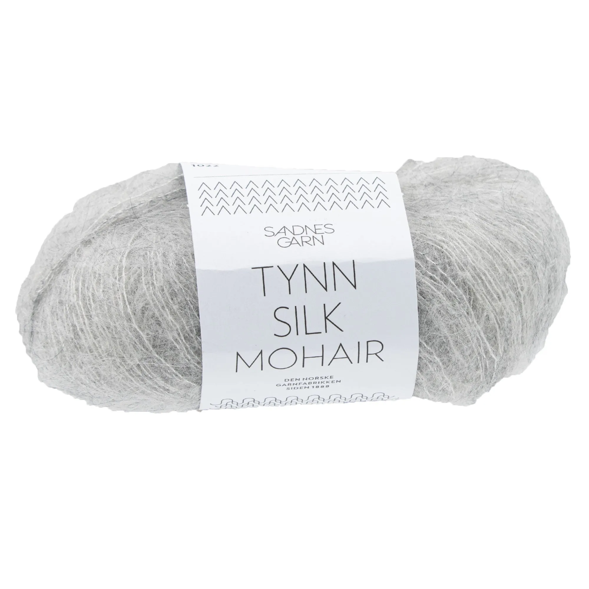 Sandnes Garn  Tynn Silk Mohair Yarn - 1022 Light Gray