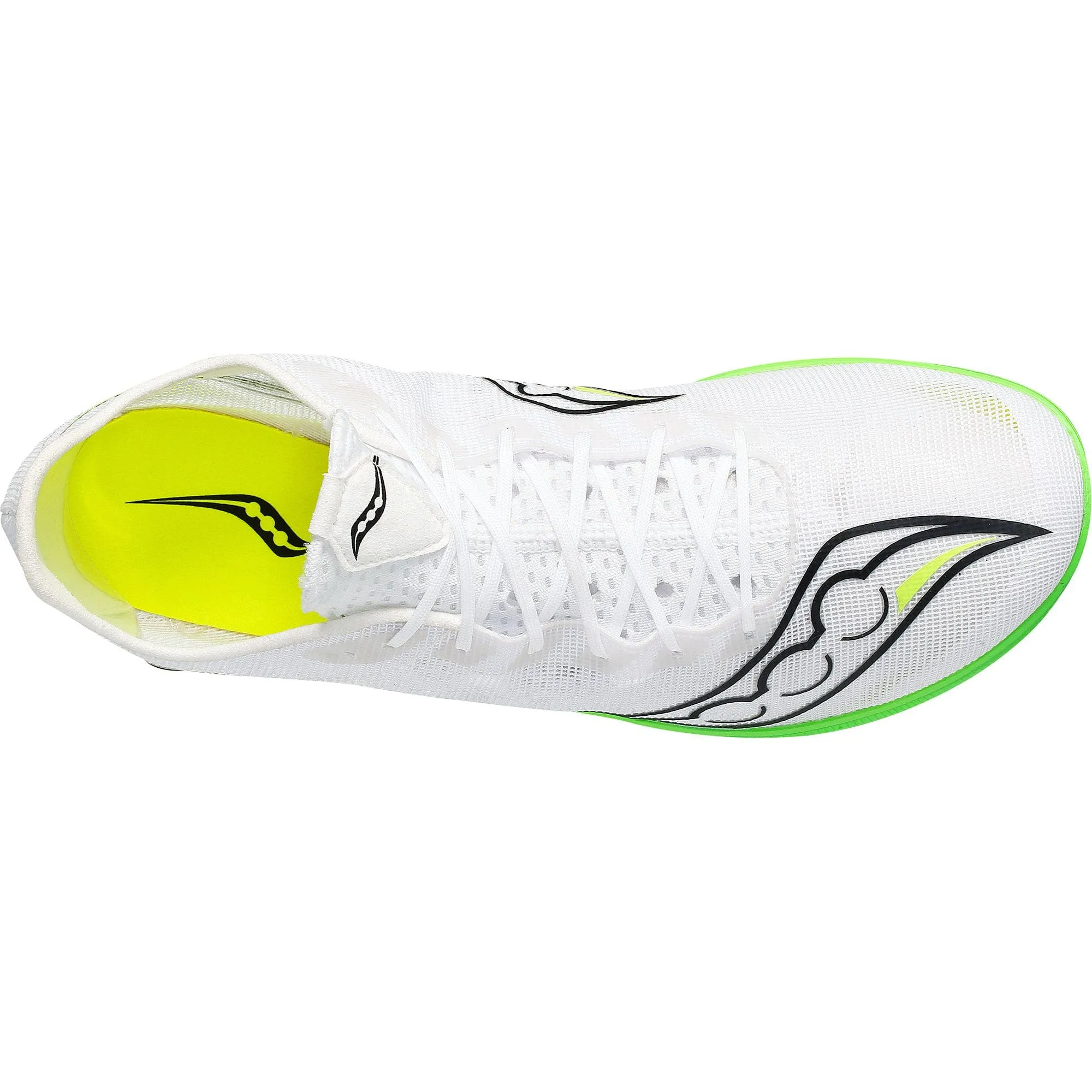 Saucony Endorphin Cheetah Womens Running Spikes - White