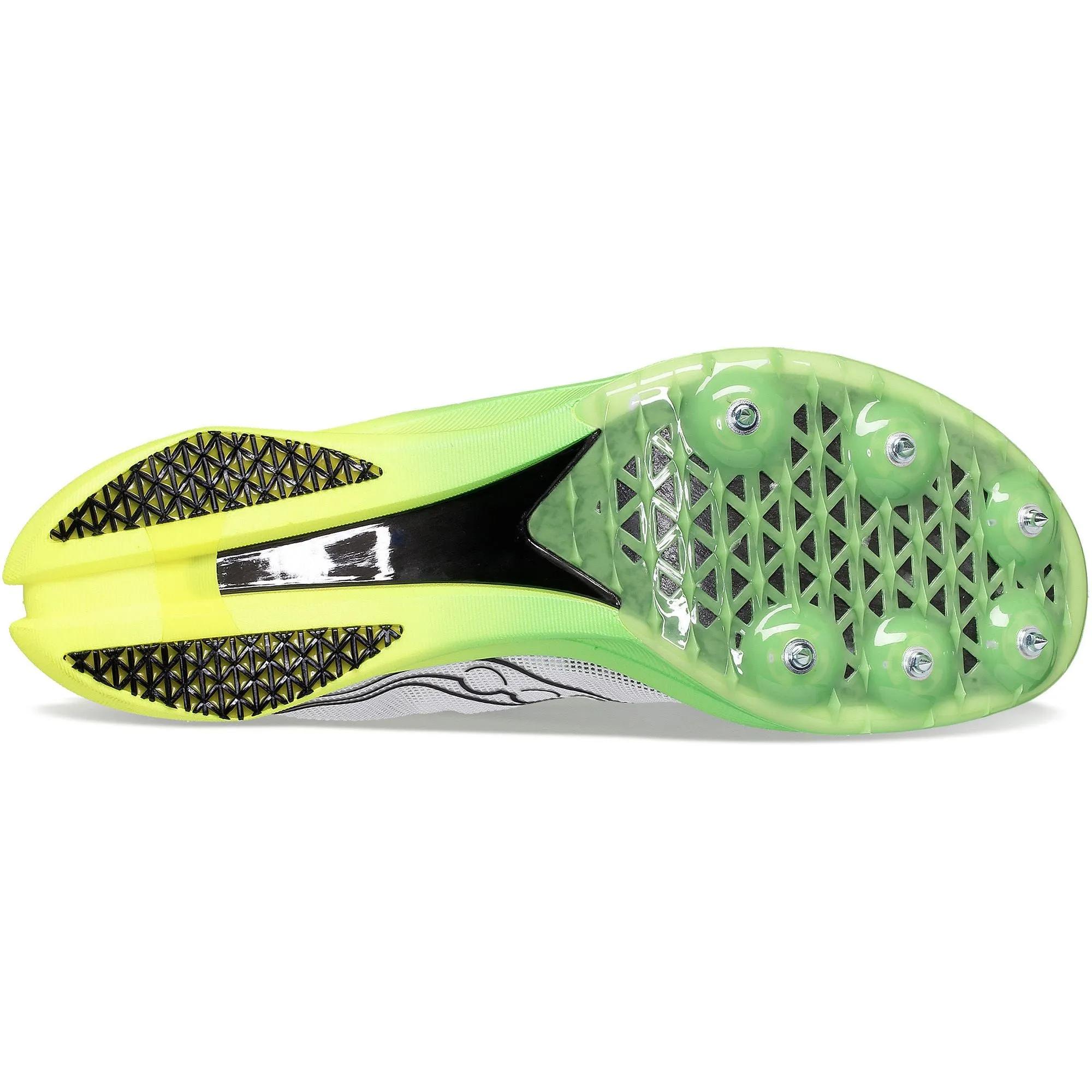 Saucony Endorphin Cheetah Womens Running Spikes - White