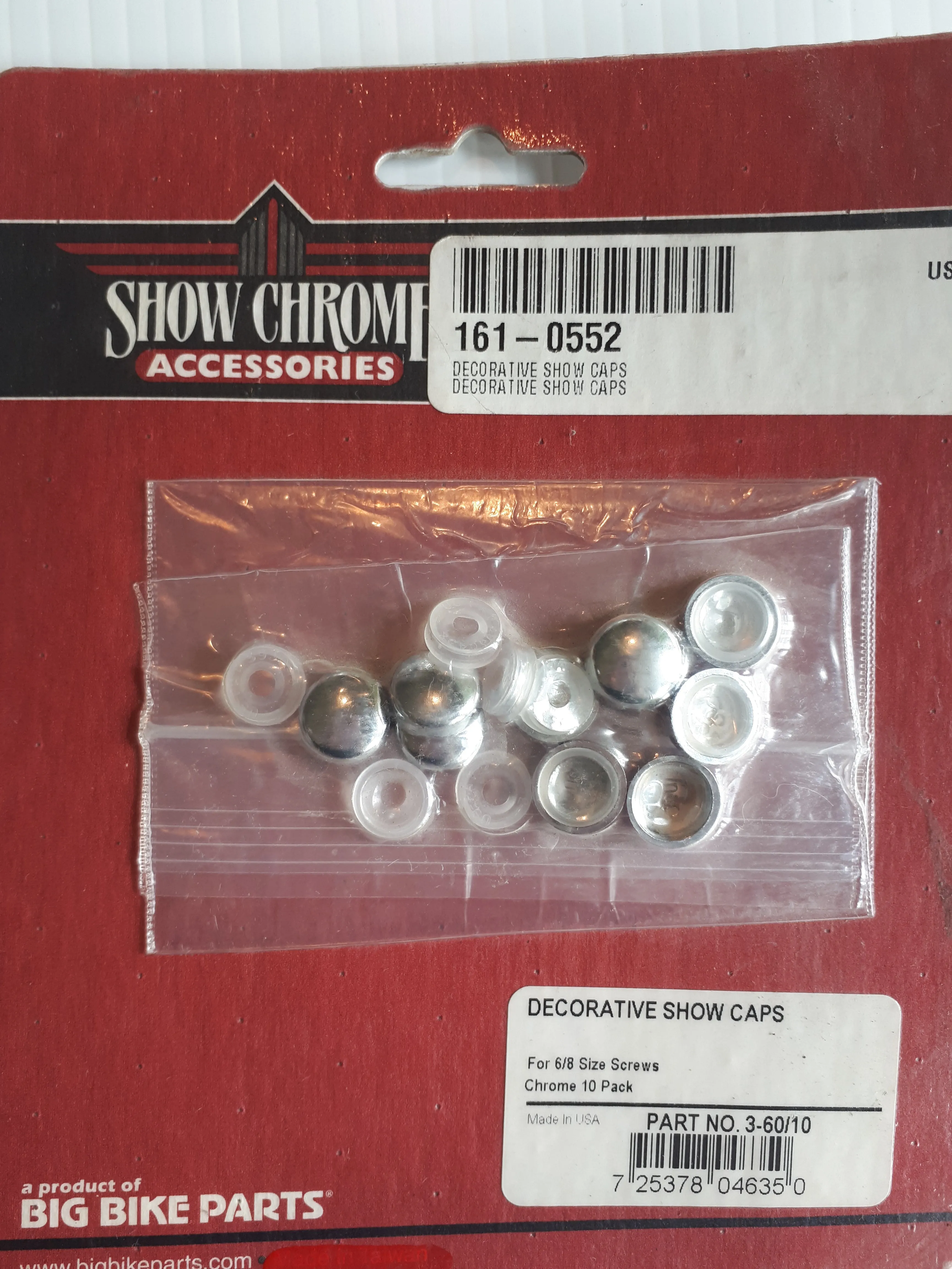 Show Chrome Decorative Caps