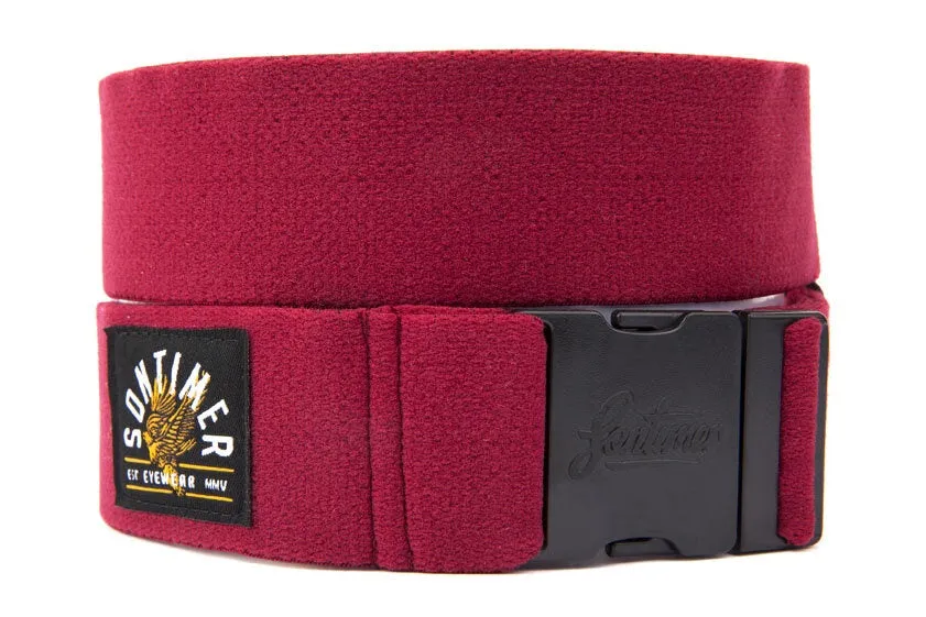 Sontimer stretch belt Burgundy