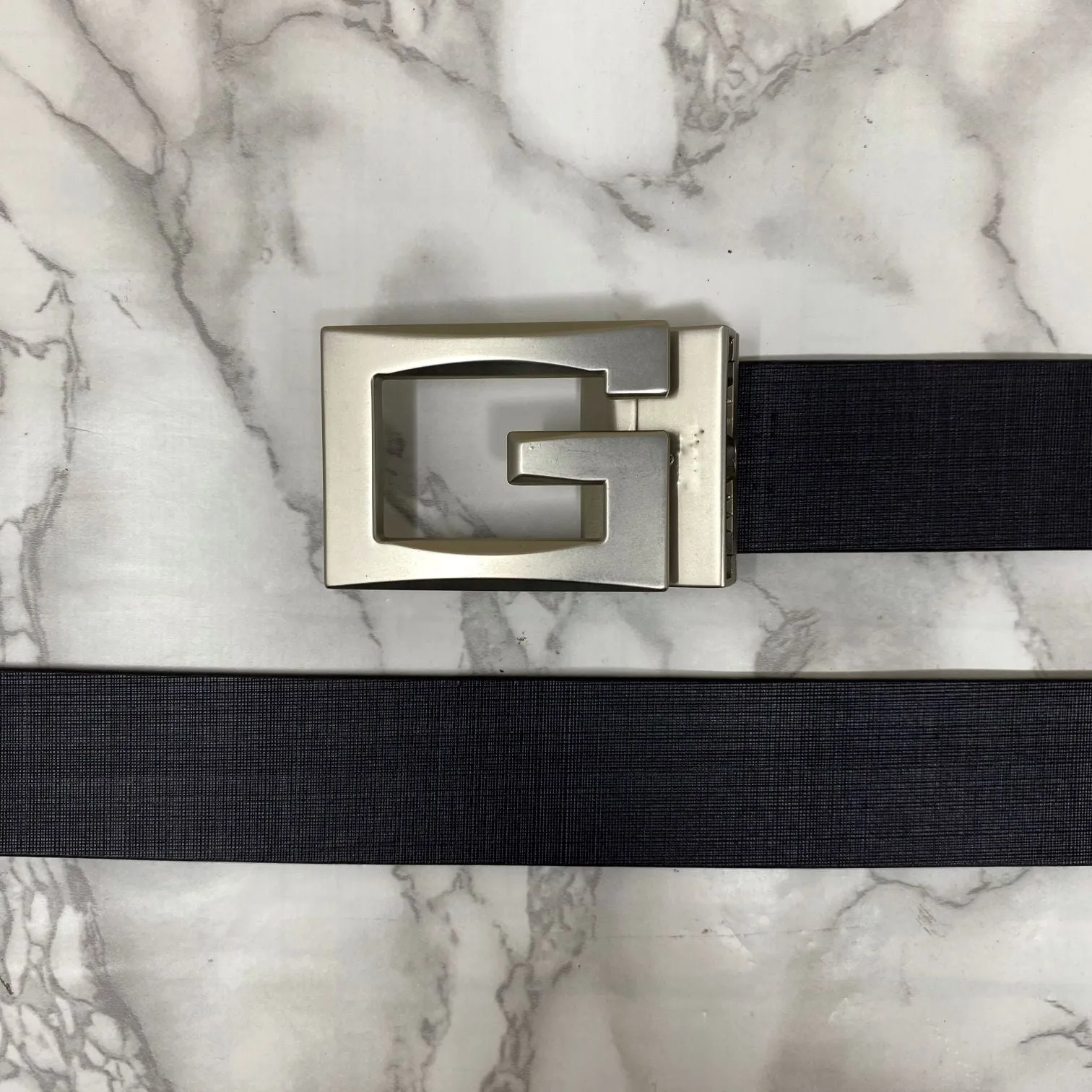 Square G-Section Leather Belt-JonasParamount