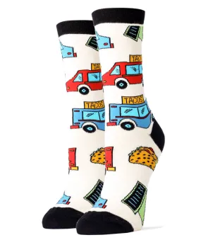 Taco Truck Women's Crew Socks