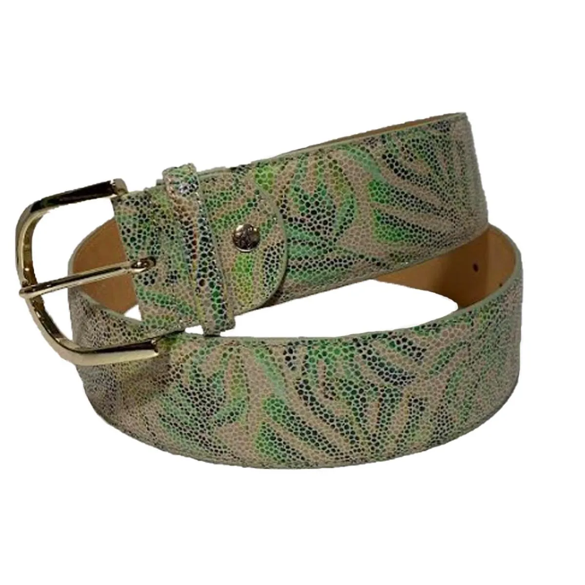 Tailored Sportsman Printed Leather Belt