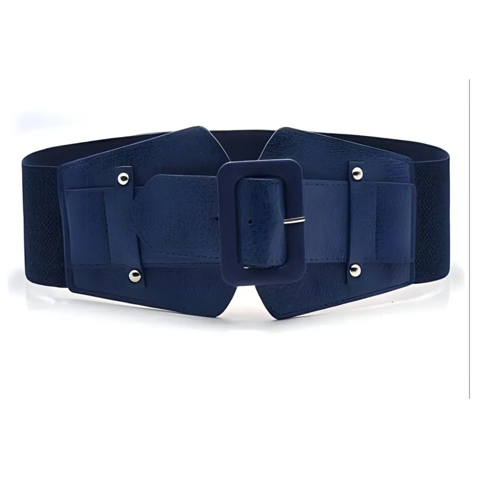 The Melina Faux Leather Waistband Belt - Multiple Colors